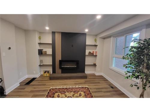 38A-830 Westlock Road, Mississauga, ON - Indoor With Fireplace