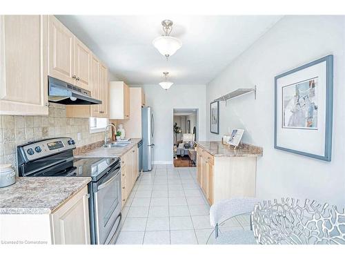 303 Maria Street, Toronto, ON - Indoor Photo Showing Kitchen With Double Sink