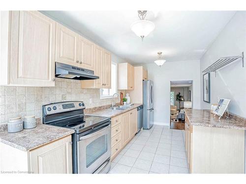 303 Maria Street, Toronto, ON - Indoor Photo Showing Kitchen With Stainless Steel Kitchen With Upgraded Kitchen