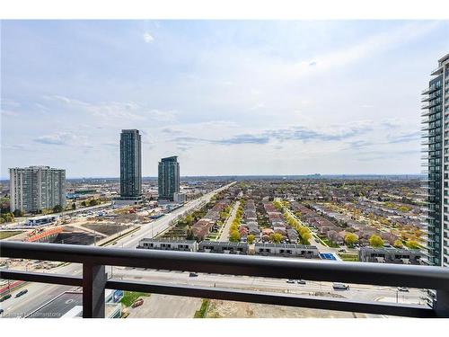 1903-510 Curran Place, Mississauga, ON - Outdoor With Balcony With View