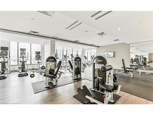 1903-510 Curran Place, Mississauga, ON - Indoor Photo Showing Gym Room