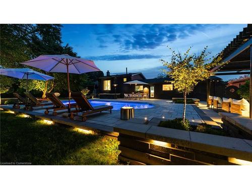 9 Delrosa Court, Toronto, ON - Outdoor With In Ground Pool