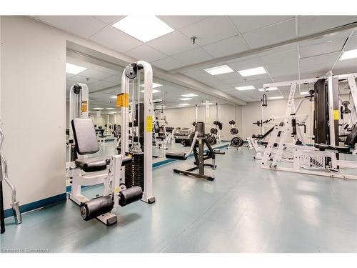 312-2177 Burnhamthorpe Road W, Mississauga, ON - Indoor Photo Showing Gym Room