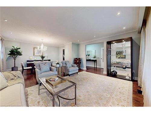 2046 Family Crescent, Mississauga, ON - Indoor Photo Showing Living Room