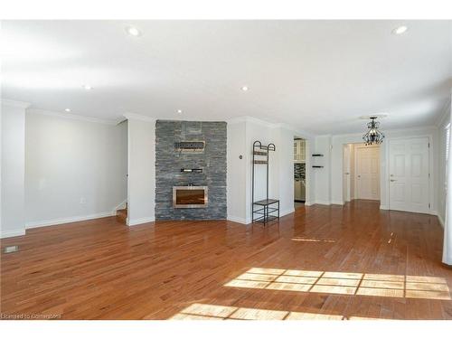 290 Pine Street, Milton, ON - Indoor Photo Showing Living Room With Fireplace