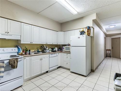 206-251 Lester Street, Waterloo, ON - Indoor Photo Showing Kitchen With Double Sink