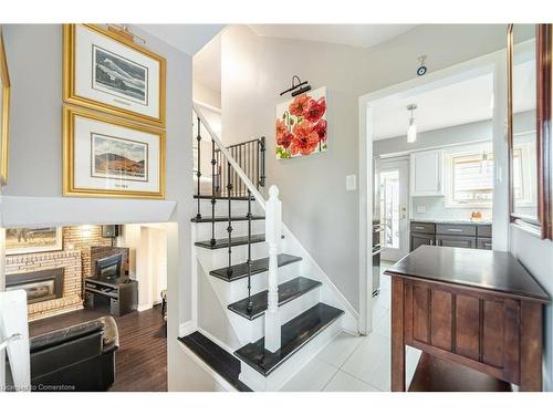 457 Trinity Church Road, Hamilton, ON - Indoor Photo Showing Other Room With Fireplace