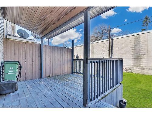 15 Lincoln Street, Hamilton, ON - Outdoor With Deck Patio Veranda With Exterior