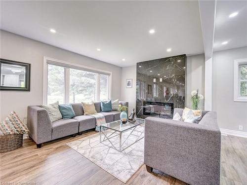 5263 Trafalgar Road Road, Erin, ON - Indoor Photo Showing Living Room With Fireplace