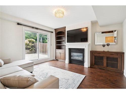 3630 Silverplains Drive, Mississauga, ON - Indoor Photo Showing Living Room With Fireplace