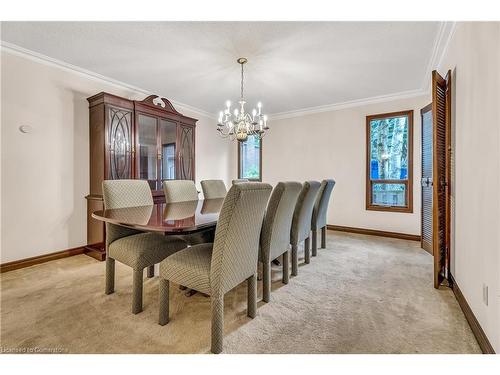 1816 Will Scarlett Drive, Mississauga, ON - Indoor Photo Showing Dining Room