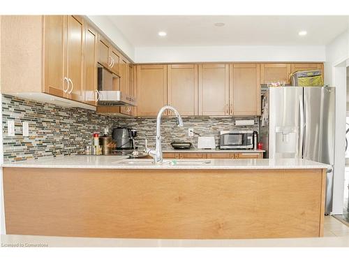 217 Thomas Avenue, Brantford, ON - Indoor Photo Showing Kitchen With Double Sink