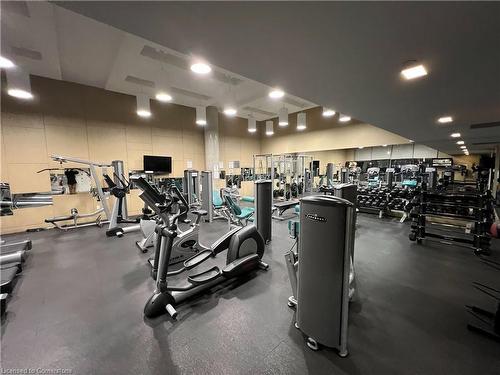 2903-25 Capreol Court, Toronto, ON - Indoor Photo Showing Gym Room