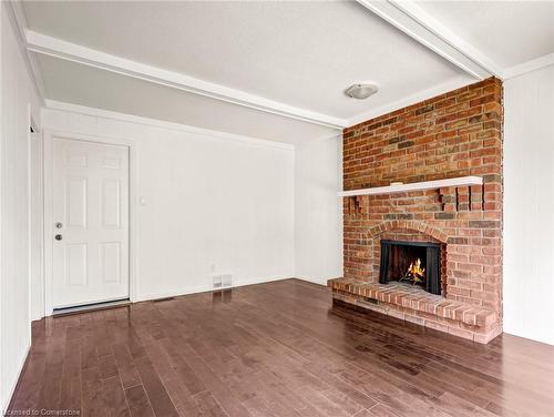 802 Viscount Road, London, ON - Indoor With Fireplace