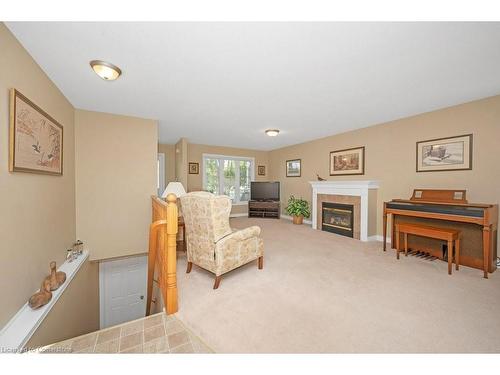 122 Milligan Street, Fergus, ON - Indoor With Fireplace