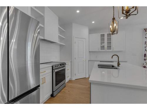 245 Mill Pond Place, Kingston, ON - Indoor Photo Showing Kitchen With Double Sink With Upgraded Kitchen