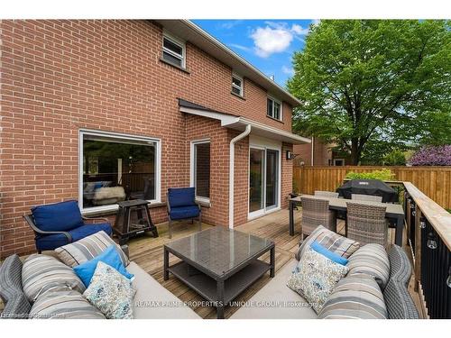 293 Mississaga Street, Oakville, ON - Outdoor With Deck Patio Veranda With Exterior