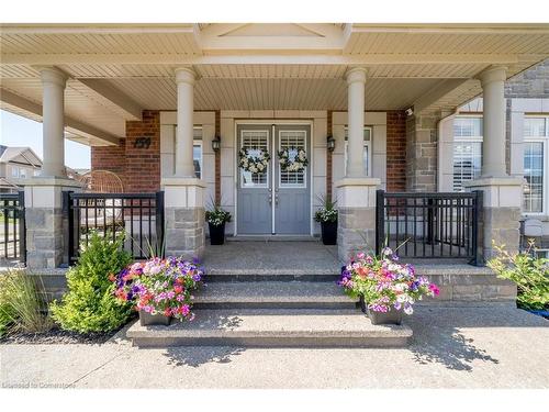 159 Morningside Drive, Georgetown, ON - Outdoor With Deck Patio Veranda With Facade