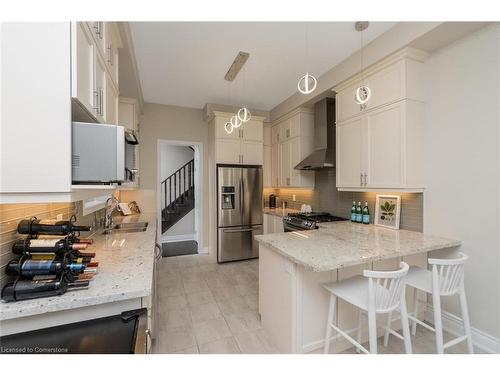 159 Morningside Drive, Georgetown, ON - Indoor Photo Showing Kitchen With Stainless Steel Kitchen With Upgraded Kitchen