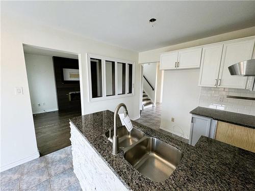 97 Herrell Avenue, Barrie, ON - Indoor Photo Showing Kitchen With Double Sink