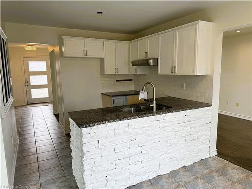 97 Herrell Avenue, Barrie, ON - Indoor Photo Showing Kitchen With Double Sink