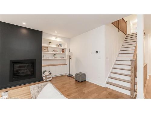 98 Franklin Trail Trail, Barrie, ON - Indoor Photo Showing Other Room With Fireplace