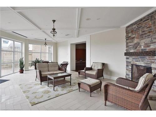 80 Burns Boulevard, King City, ON - Indoor Photo Showing Living Room With Fireplace