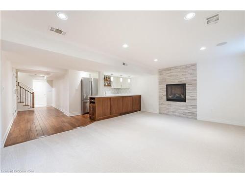 16 Edmonton Street, Brampton, ON - Indoor With Fireplace