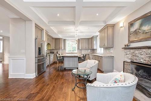 7840 Patterson Side Road, Caledon, ON - Indoor Photo Showing Other Room With Fireplace