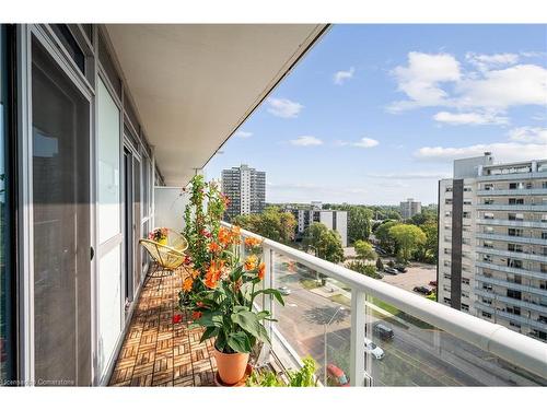 708-55 Speers Road, Oakville, ON - Outdoor With Balcony With View With Exterior