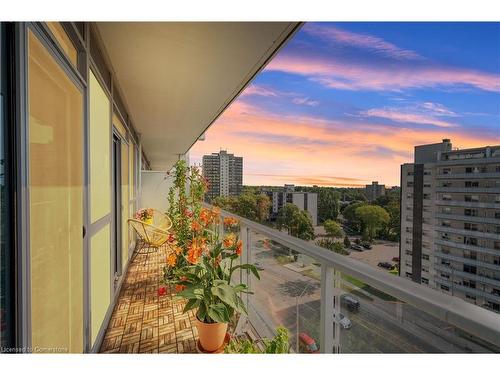 708-55 Speers Road, Oakville, ON - Outdoor With Balcony With View