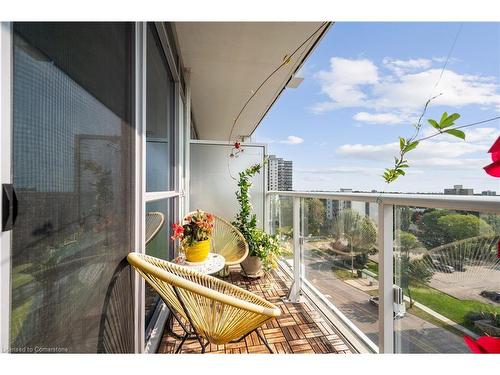 708-55 Speers Road, Oakville, ON - Outdoor With Balcony With Exterior