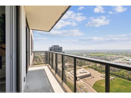 3408-36 Elm Drive West Drive, Mississauga, ON - Outdoor With Balcony With View With Exterior