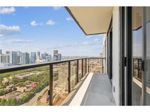 3408-36 Elm Drive West Drive, Mississauga, ON - Outdoor With Balcony With View With Exterior