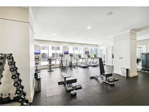 3408-36 Elm Drive West Drive, Mississauga, ON - Indoor Photo Showing Gym Room