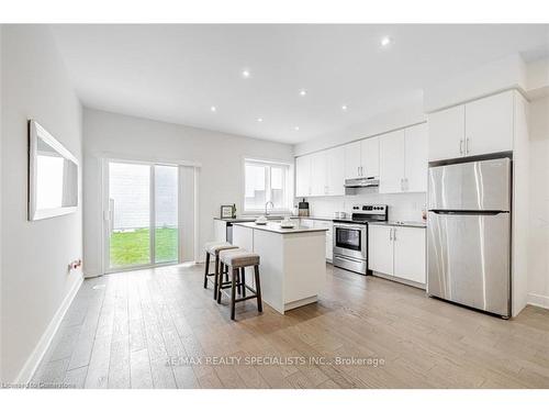 121 William Duncan Road, Toronto, ON - Indoor Photo Showing Kitchen With Stainless Steel Kitchen