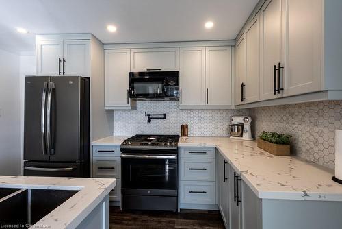 30 Orangeville Street, Hillsburgh, ON - Indoor Photo Showing Kitchen With Double Sink