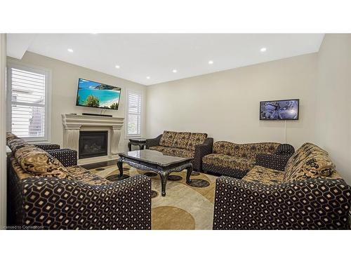 57 Hanbury Crescent, Brampton, ON - Indoor Photo Showing Living Room With Fireplace