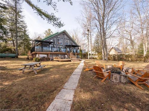 7609 Somerset Park, Washago, ON - Outdoor With Deck Patio Veranda