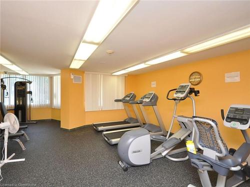 1703-1580 Mississauga Valley Boulevard, Mississauga, ON - Indoor Photo Showing Gym Room