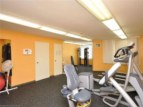 1703-1580 Mississauga Valley Boulevard, Mississauga, ON - Indoor Photo Showing Gym Room