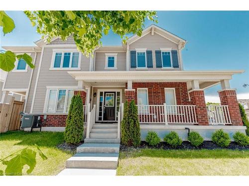 201 Seabrook Drive, Kitchener, ON - Outdoor With Deck Patio Veranda With Facade