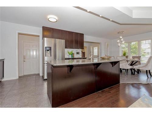 201 Seabrook Drive, Kitchener, ON - Indoor Photo Showing Kitchen With Stainless Steel Kitchen With Upgraded Kitchen