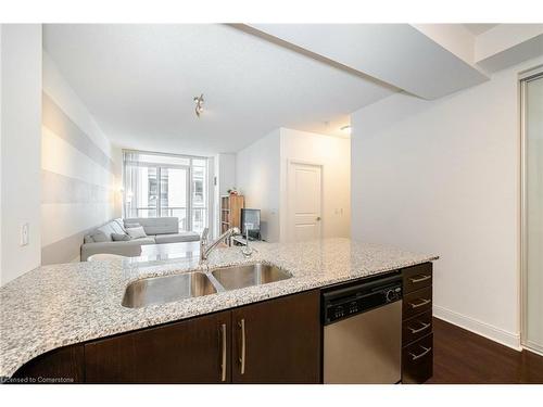 1404-38 The Esplanade, Toronto, ON - Indoor Photo Showing Kitchen With Double Sink