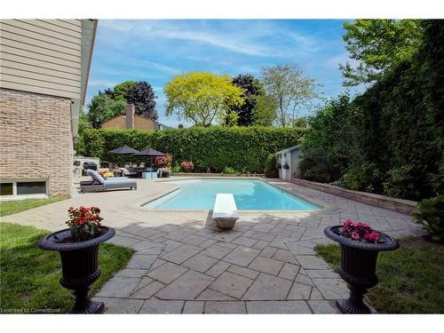 996 Cresthampton Lane, Mississauga, ON - Outdoor With In Ground Pool With Backyard