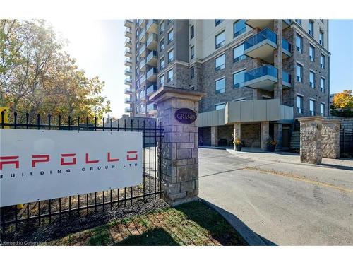 201-223 Erb Street W, Waterloo, ON - Outdoor With Balcony With Facade