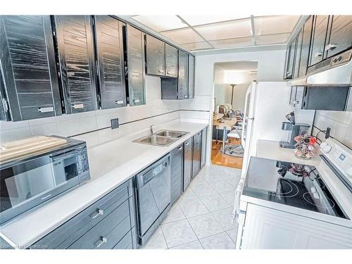 102 Pennyhill Drive, Toronto, ON - Indoor Photo Showing Kitchen With Double Sink