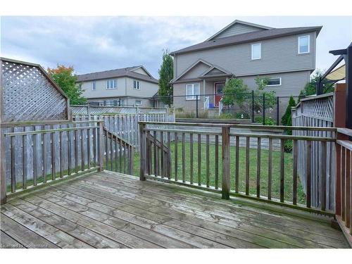 523 Windflower Crescent, Kitchener, ON - Outdoor With Deck Patio Veranda With Exterior