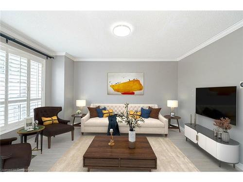 1063 Zimmerman Crescent, Milton, ON - Indoor Photo Showing Living Room