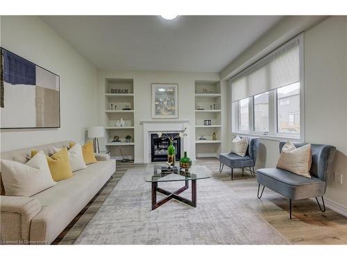 18 Elliot Avenue E, Fergus, ON - Indoor Photo Showing Living Room With Fireplace